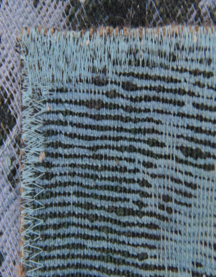 Detail image of 3' 7 x 5' 8  Hand Knotted Ultra Vintage Persian Wool Rug