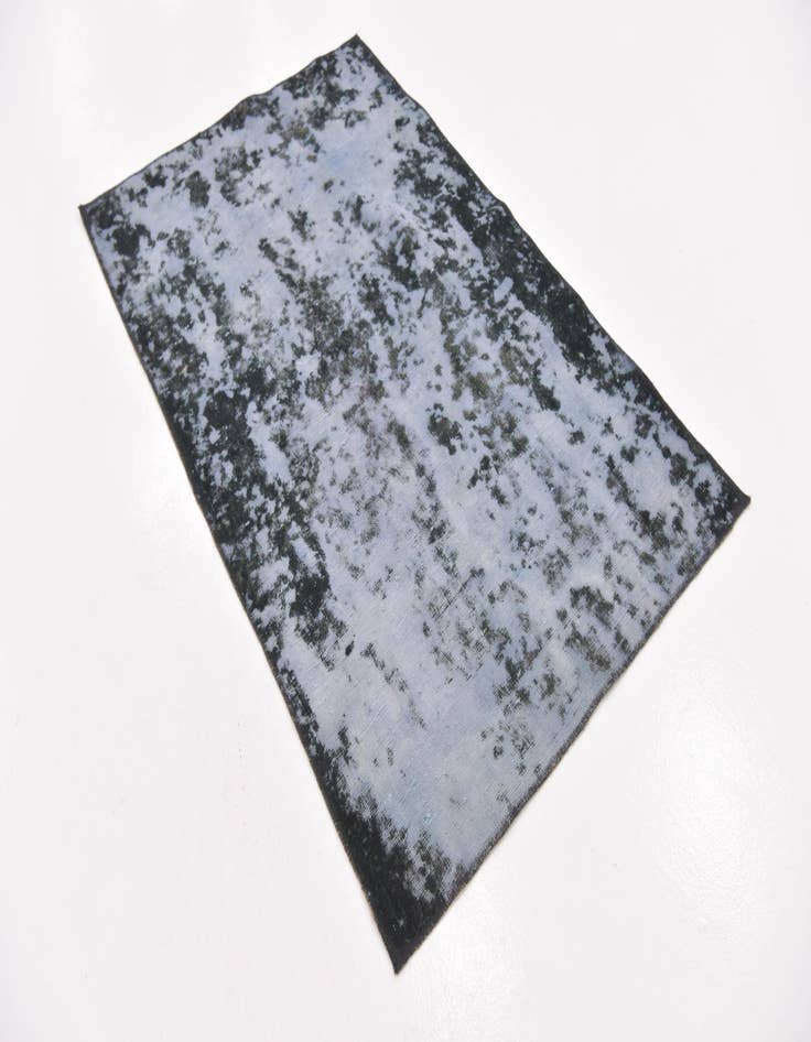 Detail image of 3' 7 x 5' 8  Hand Knotted Ultra Vintage Persian Wool Rug