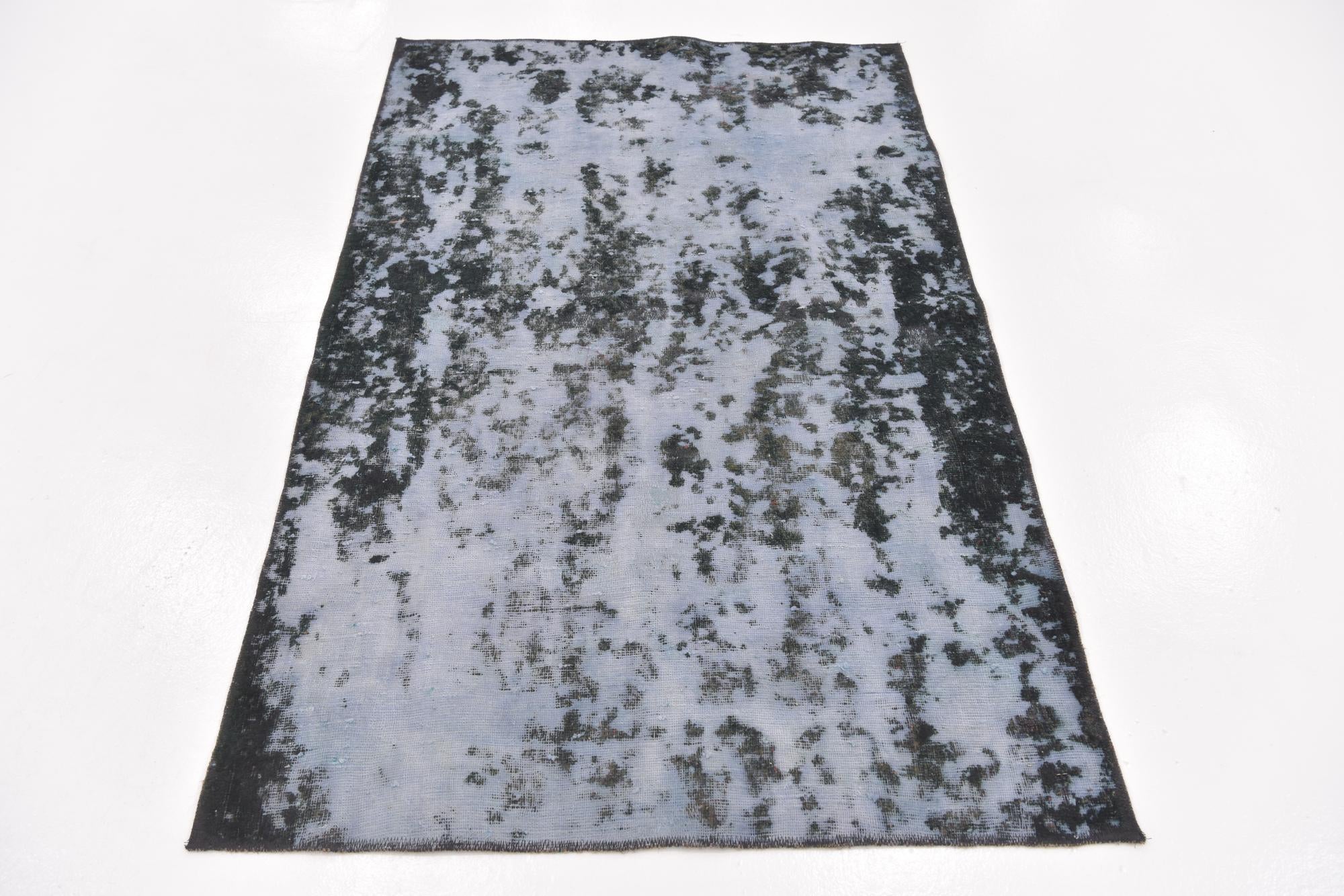 3' 7 x 5' 8 Hand Knotted Ultra Vintage Persian Wool Rug