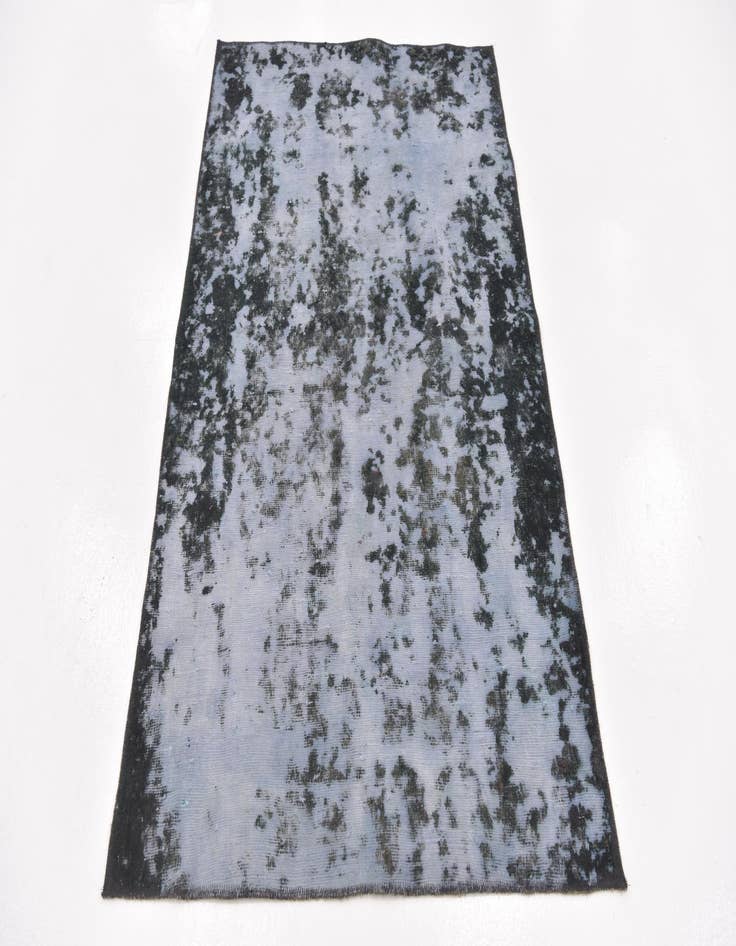 Detail image of 3' 7 x 5' 8  Hand Knotted Ultra Vintage Persian Wool Rug