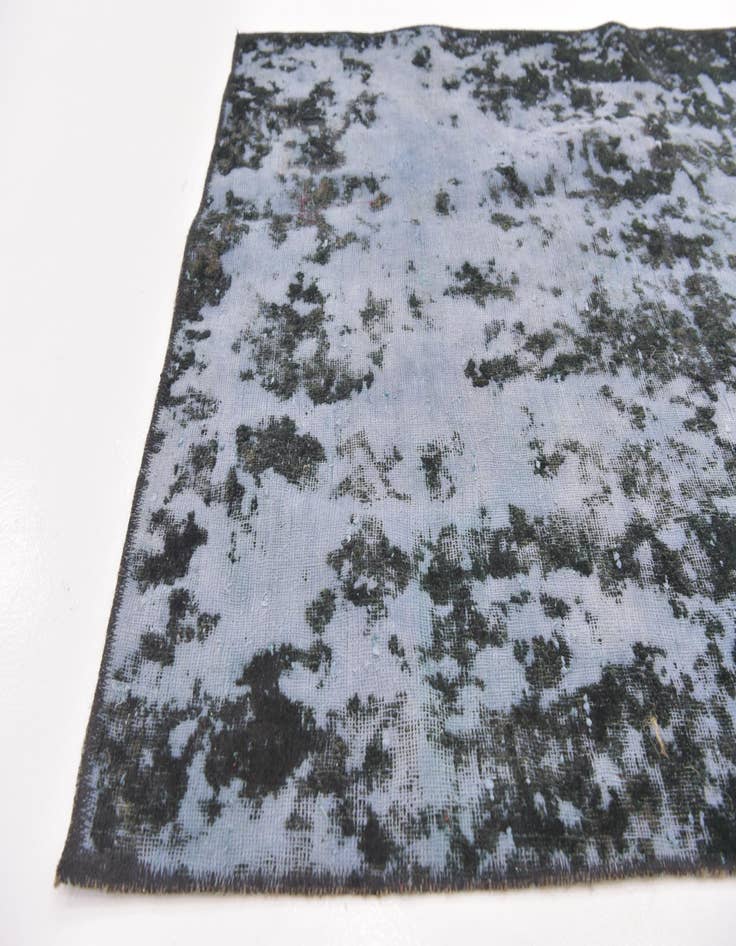 Detail image of 3' 7 x 5' 8  Hand Knotted Ultra Vintage Persian Wool Rug