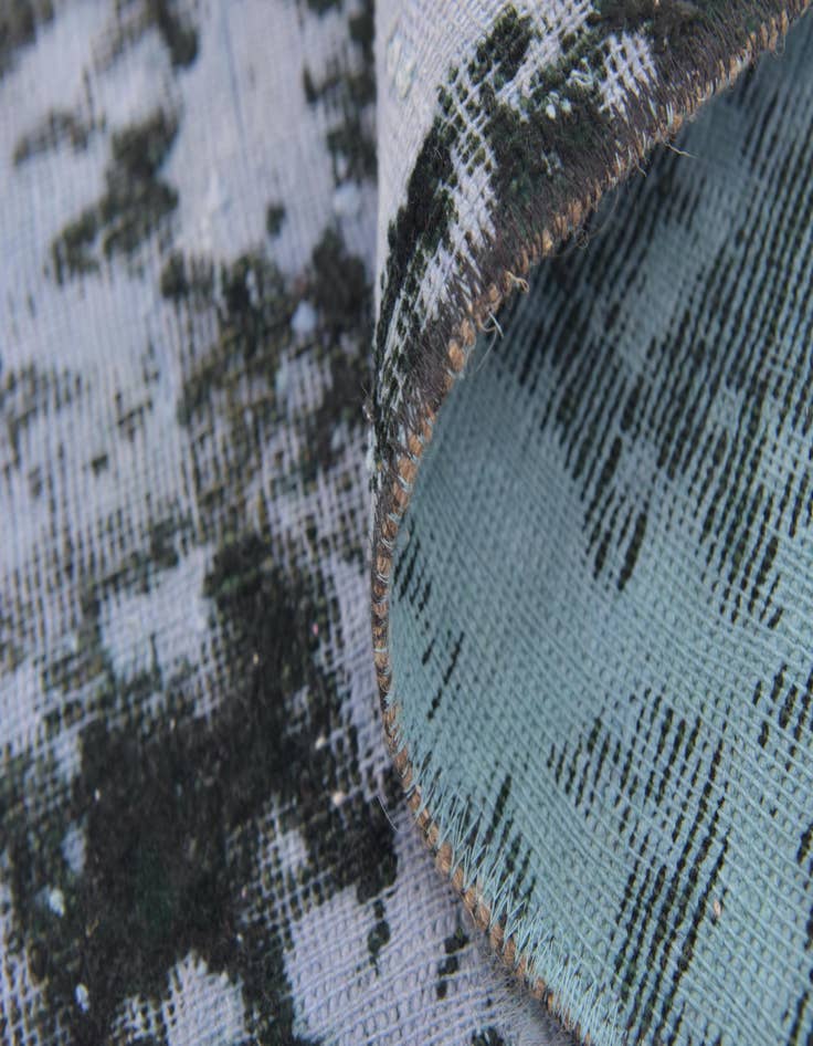 Detail image of 3' 7 x 5' 8  Hand Knotted Ultra Vintage Persian Wool Rug