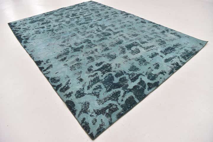 8' 1 x 11' 5 Hand Knotted Ultra Vintage Persian Wool Rug