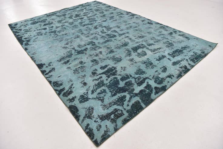 Detail image of 8' 1 x 11' 5 Hand Knotted Ultra Vintage Persian Wool Rug