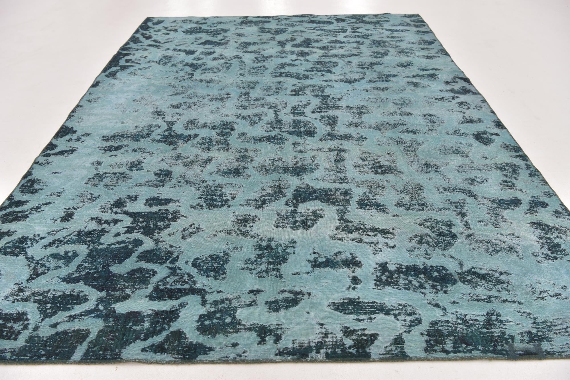 8' 1 x 11' 5 Hand Knotted Ultra Vintage Persian Wool Rug