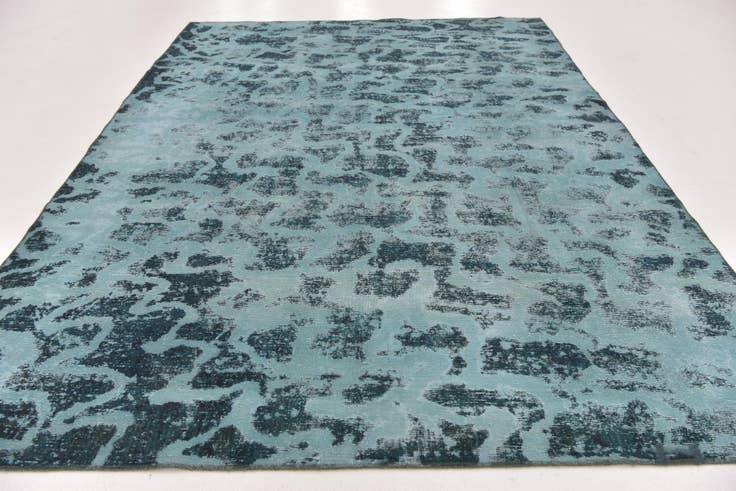 Detail image of 8' 1 x 11' 5 Hand Knotted Ultra Vintage Persian Wool Rug