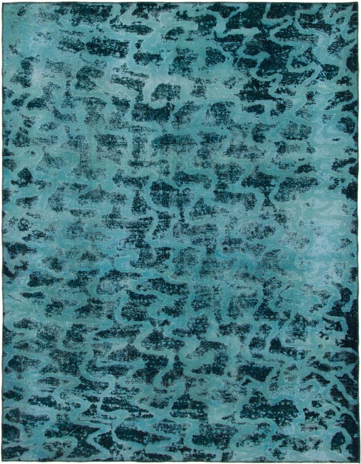 Detail image of 8' 1 x 11' 5 Hand Knotted Ultra Vintage Persian Wool Rug