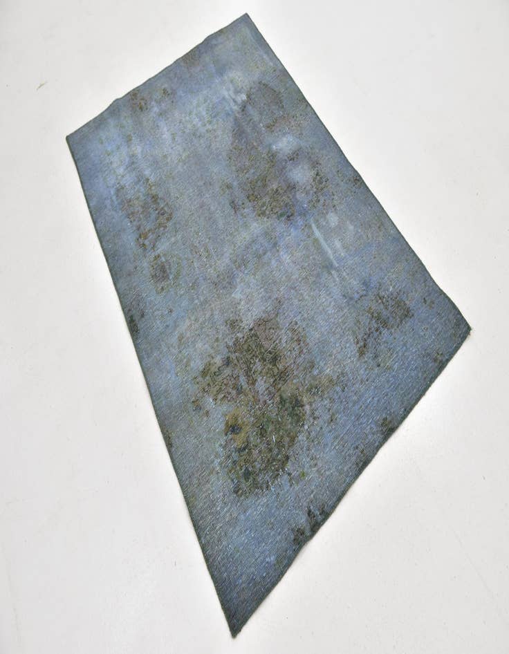 Detail image of 3' 8 x 5' 3  Hand Knotted Ultra Vintage Persian Wool Rug