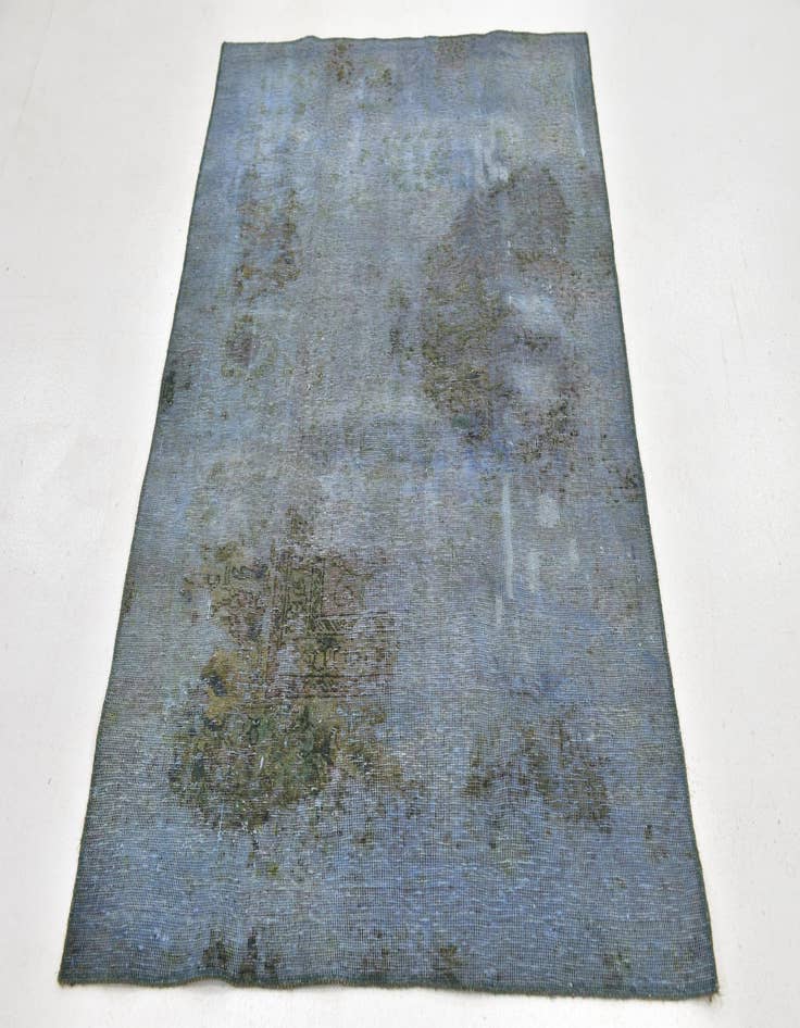 Detail image of 3' 8 x 5' 3  Hand Knotted Ultra Vintage Persian Wool Rug