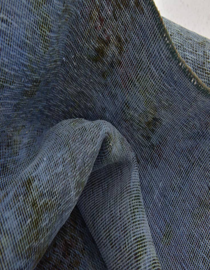 Detail image of 3' 8 x 5' 3  Hand Knotted Ultra Vintage Persian Wool Rug