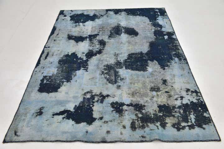 5' 2 x 7' Hand Knotted Ultra Vintage Persian Wool Rug