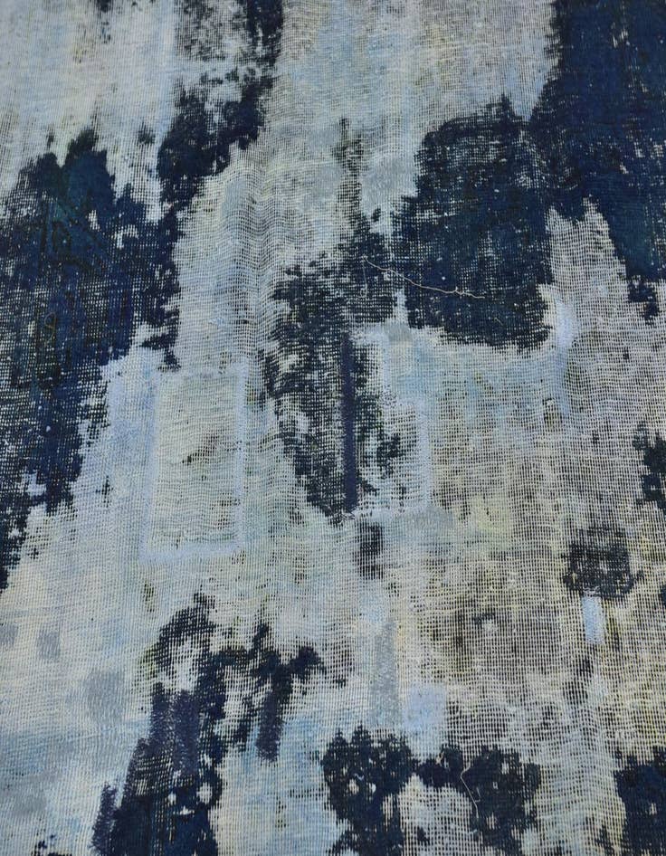 Detail image of 5' 2 x 7'  Hand Knotted Ultra Vintage Persian Wool Rug