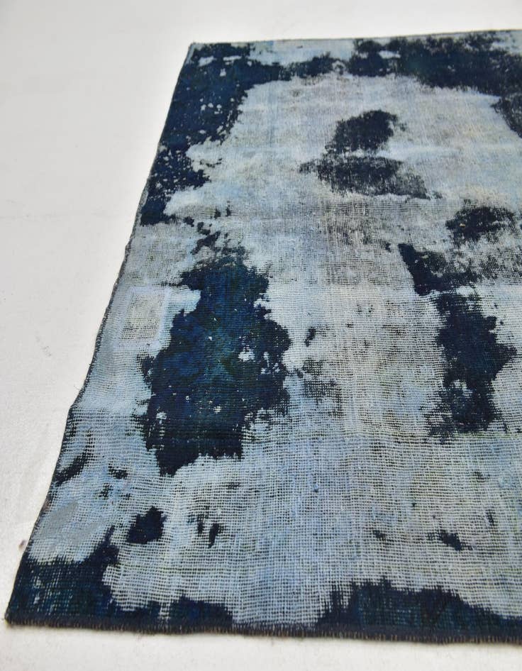 Detail image of 5' 2 x 7'  Hand Knotted Ultra Vintage Persian Wool Rug