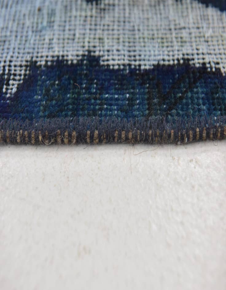 Detail image of 5' 2 x 7'  Hand Knotted Ultra Vintage Persian Wool Rug