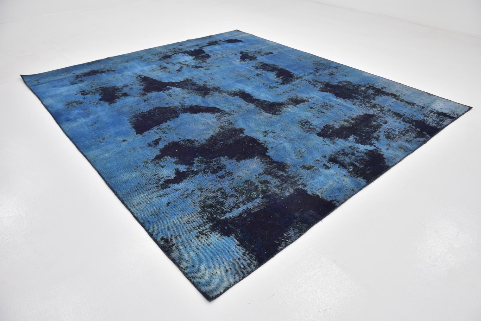 9' x 10' 2 Hand Knotted Ultra Vintage Persian Wool Rug