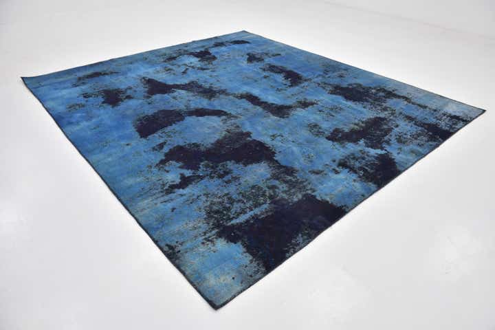 9' x 10' 2 Hand Knotted Ultra Vintage Persian Wool Rug