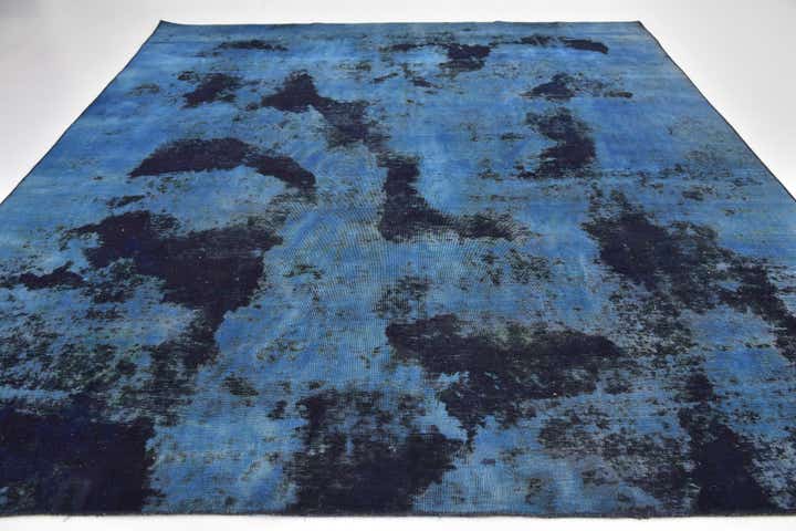 9' x 10' 2 Hand Knotted Ultra Vintage Persian Wool Rug