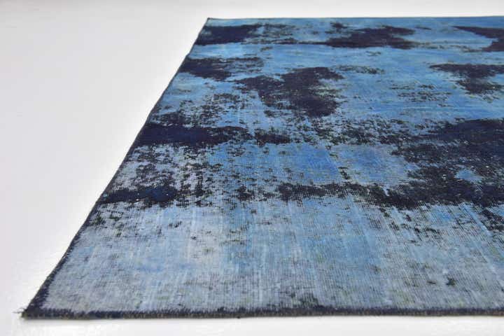 9' x 10' 2 Hand Knotted Ultra Vintage Persian Wool Rug