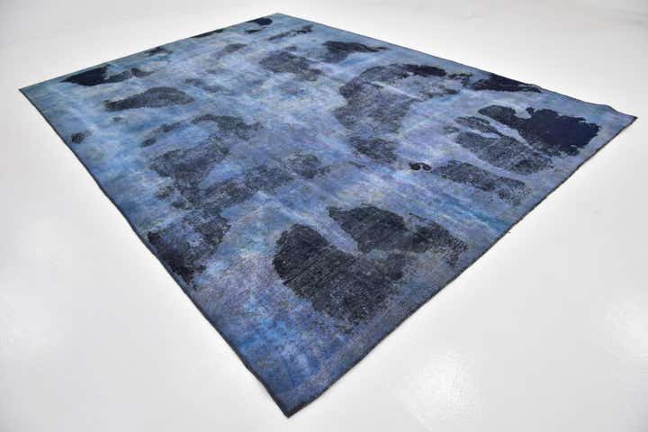 8' 10 x 12' 2 Hand Knotted Ultra Vintage Persian Wool Rug