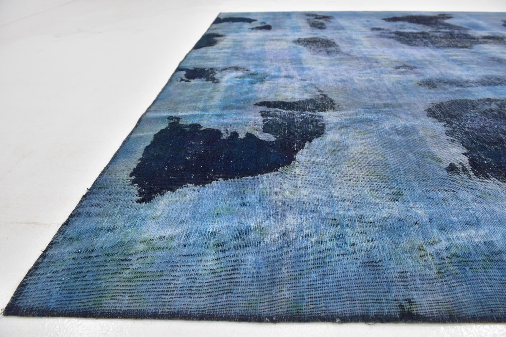 8' 10 x 12' 2 Hand Knotted Ultra Vintage Persian Wool Rug