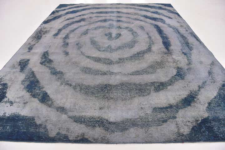 9' 4 x 11' 8 Hand Knotted Ultra Vintage Persian Wool Rug