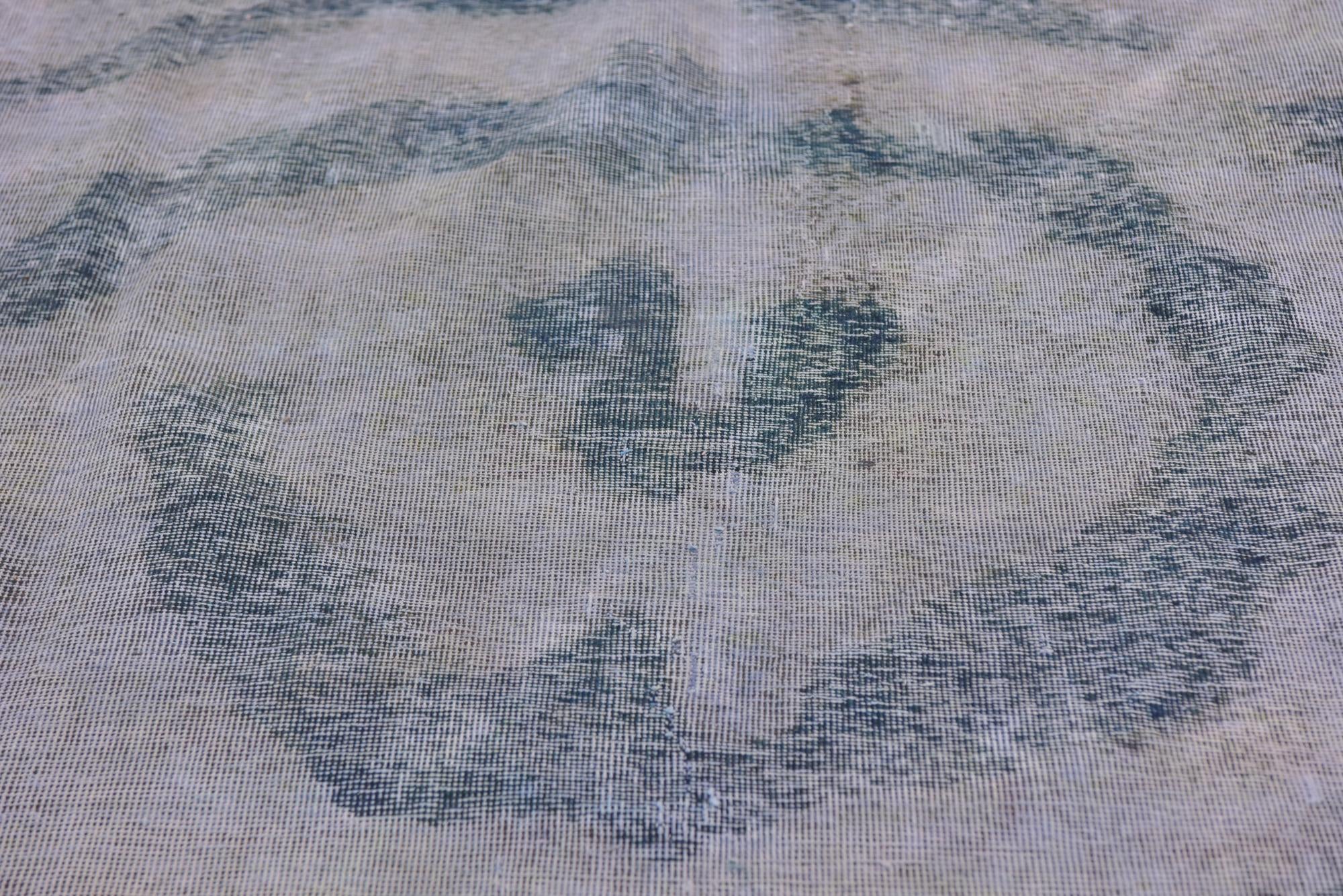 9' 4 x 11' 8 Hand Knotted Ultra Vintage Persian Wool Rug