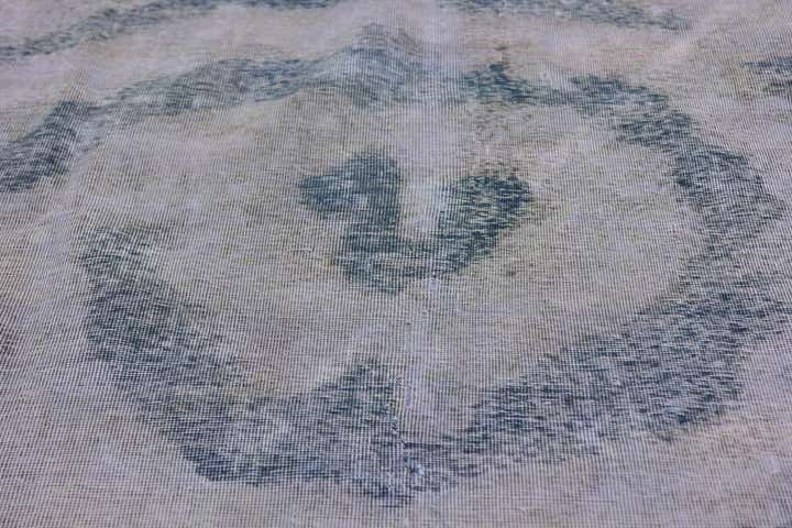 9' 4 x 11' 8 Hand Knotted Ultra Vintage Persian Wool Rug