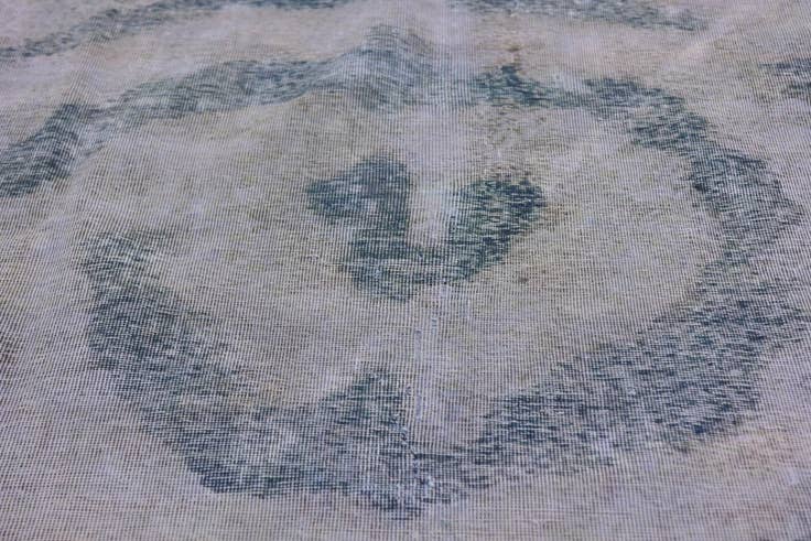 Detail image of 9' 4 x 11' 8 Hand Knotted Ultra Vintage Persian Wool Rug