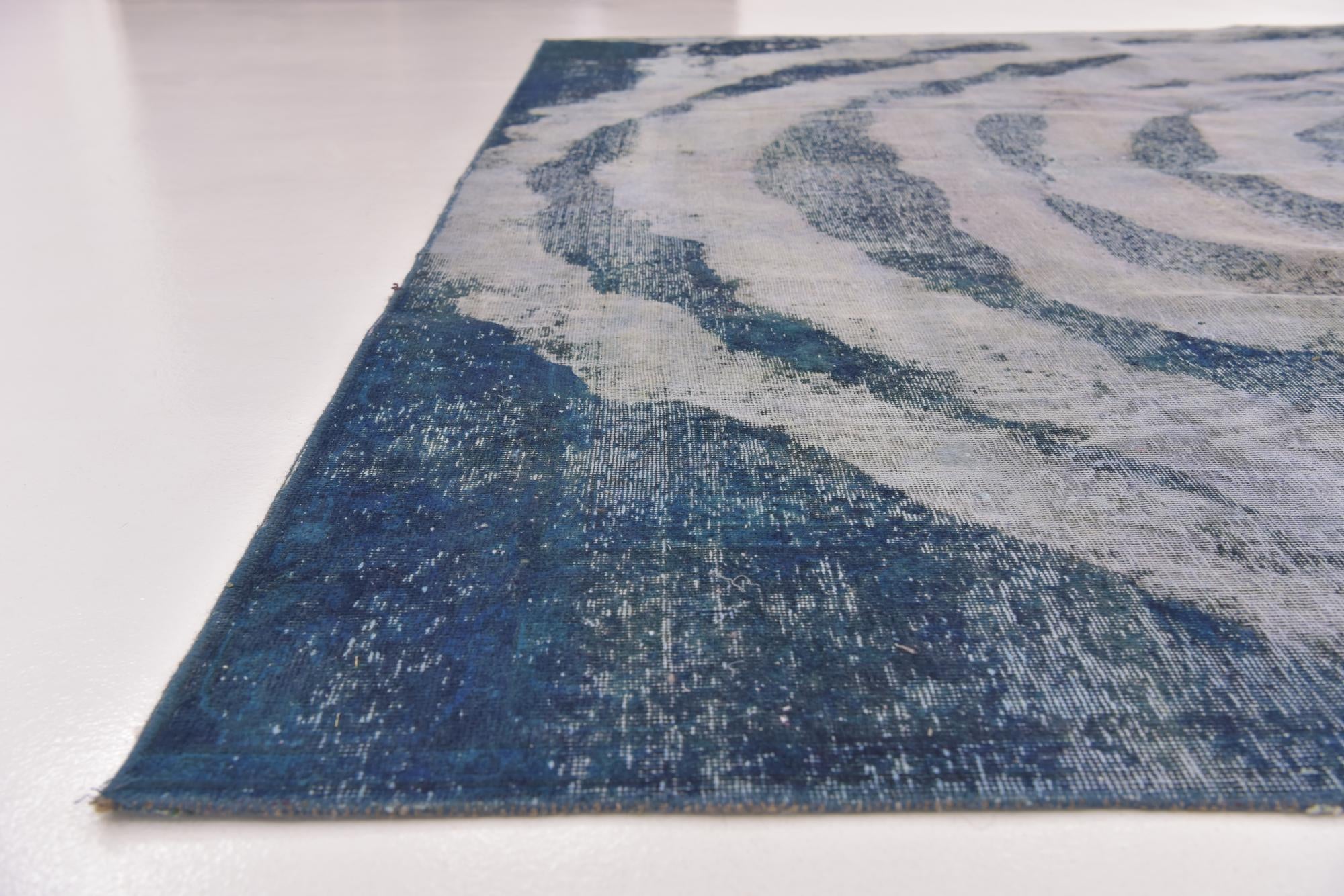 9' 4 x 11' 8 Hand Knotted Ultra Vintage Persian Wool Rug