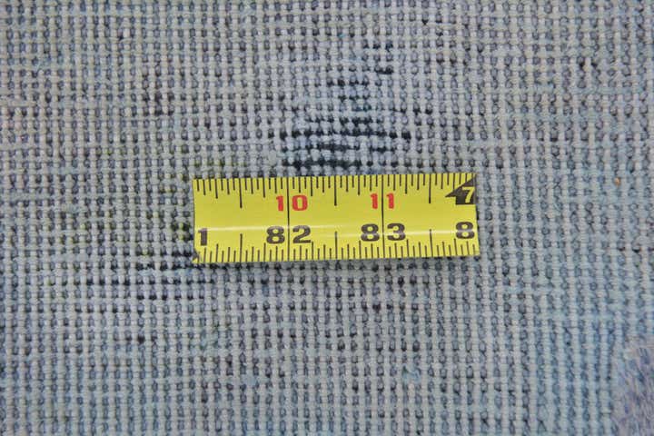 9' 4 x 11' 8 Hand Knotted Ultra Vintage Persian Wool Rug