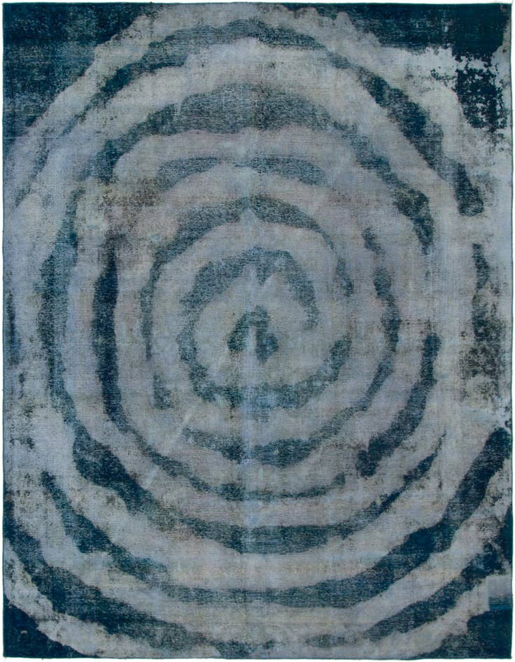 Detail image of 9' 4 x 11' 8 Hand Knotted Ultra Vintage Persian Wool Rug