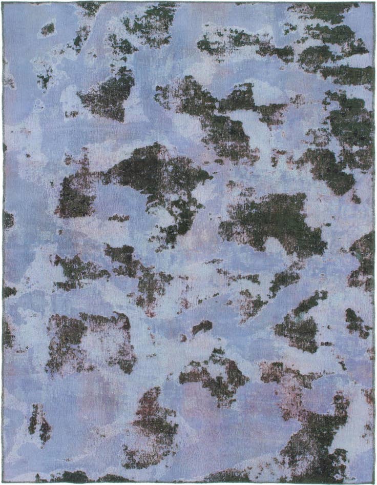 Detail image of 6' 2 x 8' 10 Hand Knotted Ultra Vintage Persian Wool Rug