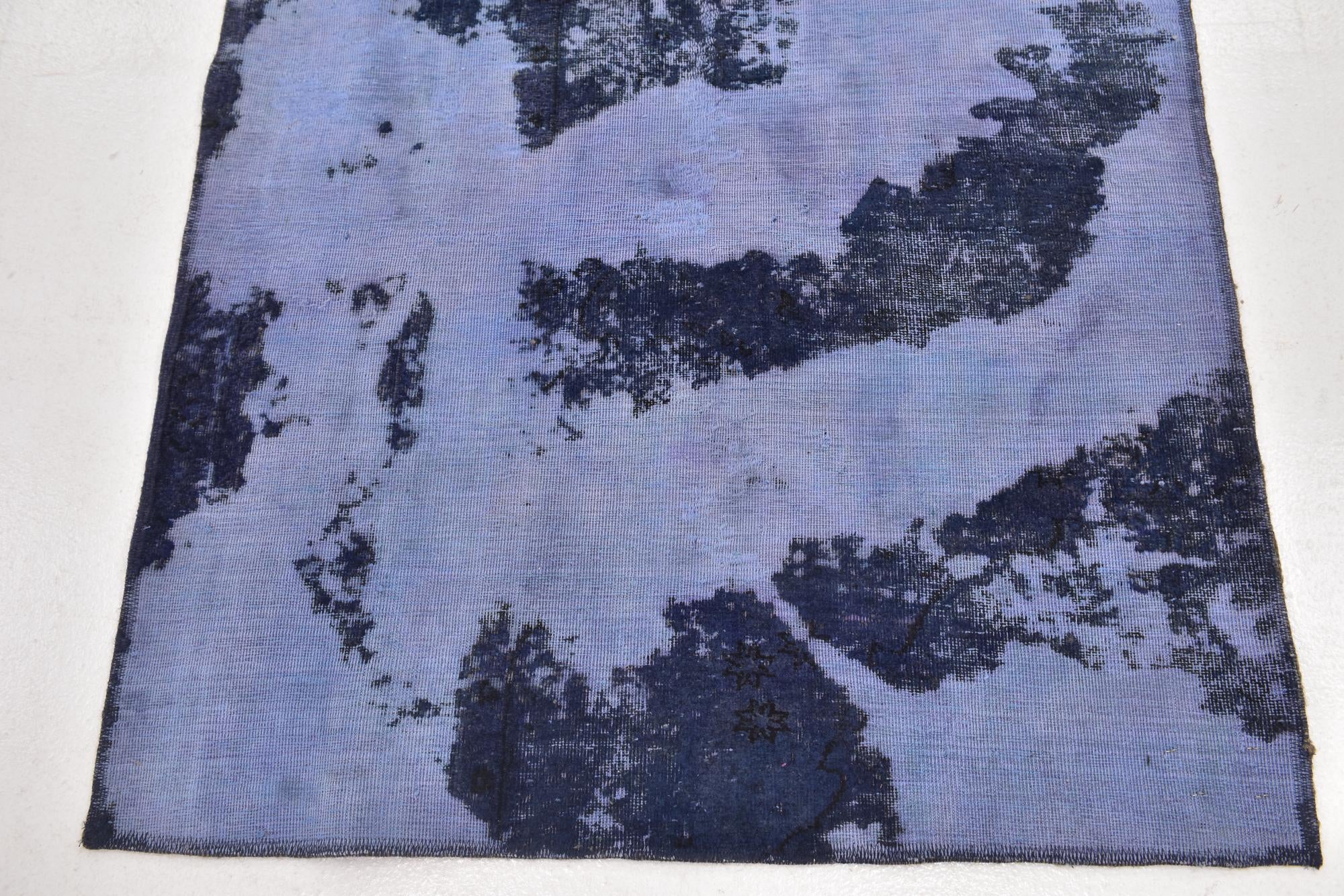 3' 8 x 4' 10 Hand Knotted Ultra Vintage Persian Wool Rug