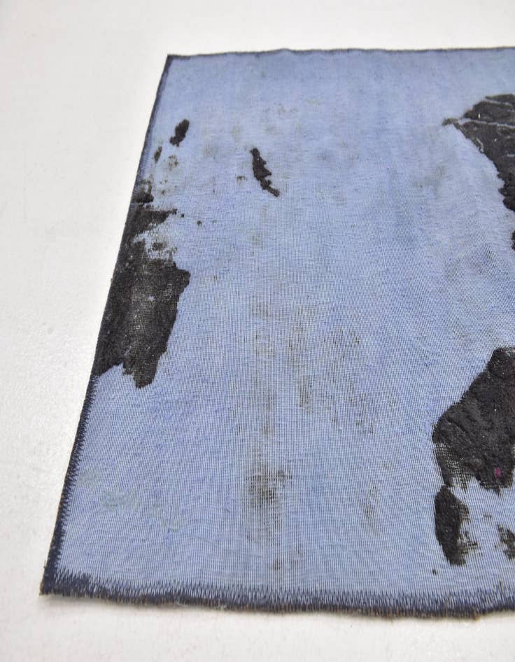 Detail image of 2' 9 x 4' 10  Hand Knotted Ultra Vintage Persian Wool Rug