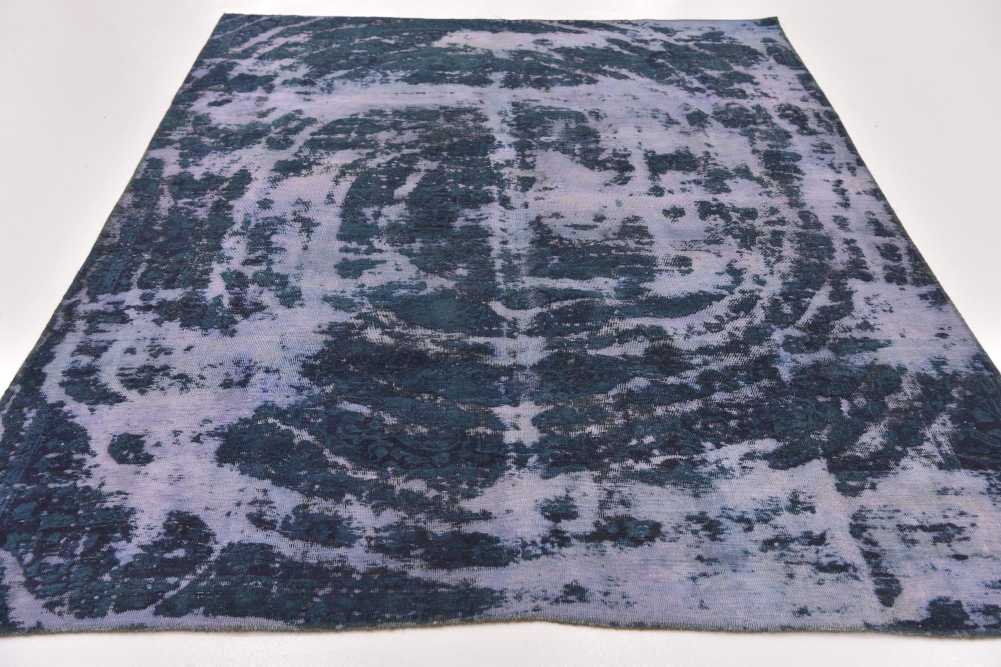 6' 2 x 7' 9 Hand Knotted Ultra Vintage Persian Wool Rug