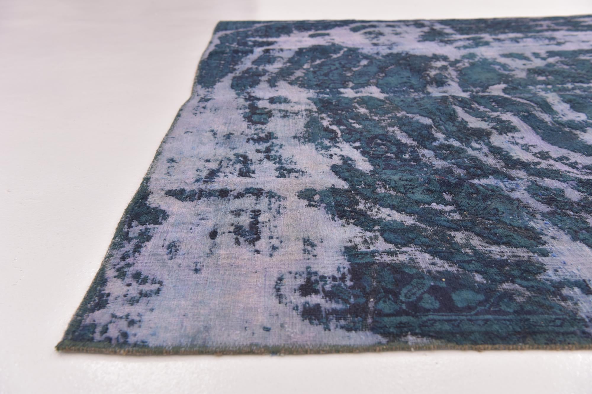 6' 2 x 7' 9 Hand Knotted Ultra Vintage Persian Wool Rug