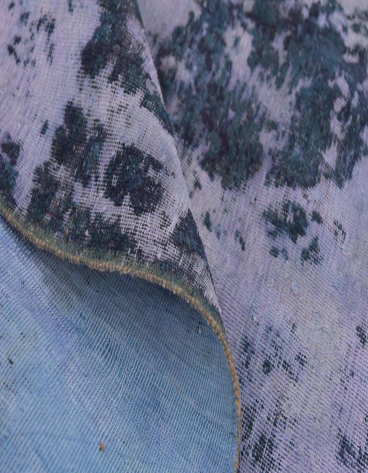 Detail image of 6' 2 x 7' 9  Hand Knotted Ultra Vintage Persian Wool Rug