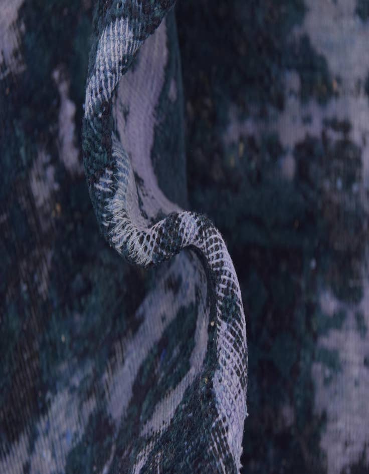 Detail image of 6' 2 x 7' 9  Hand Knotted Ultra Vintage Persian Wool Rug