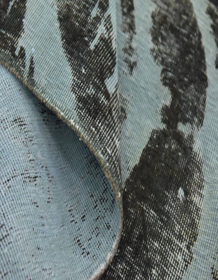 Detail image of 5' 10 x 8' 7  Hand Knotted Ultra Vintage Persian Wool Rug