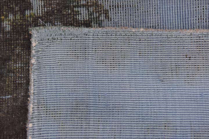 5' 9 x 9' 6 Hand Knotted Ultra Vintage Persian Wool Rug