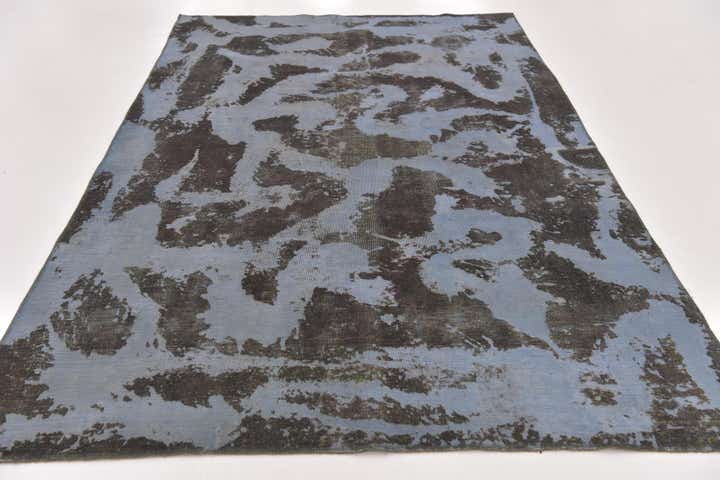 5' 9 x 9' 6 Hand Knotted Ultra Vintage Persian Wool Rug