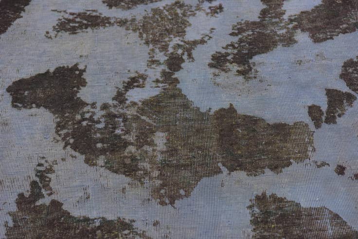 Detailansicht von 175cm x 290cm Handgeknüpft Ultra Vintage Persisch Wolle Teppich