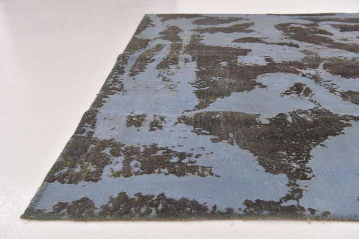 5' 9 x 9' 6 Hand Knotted Ultra Vintage Persian Wool Rug
