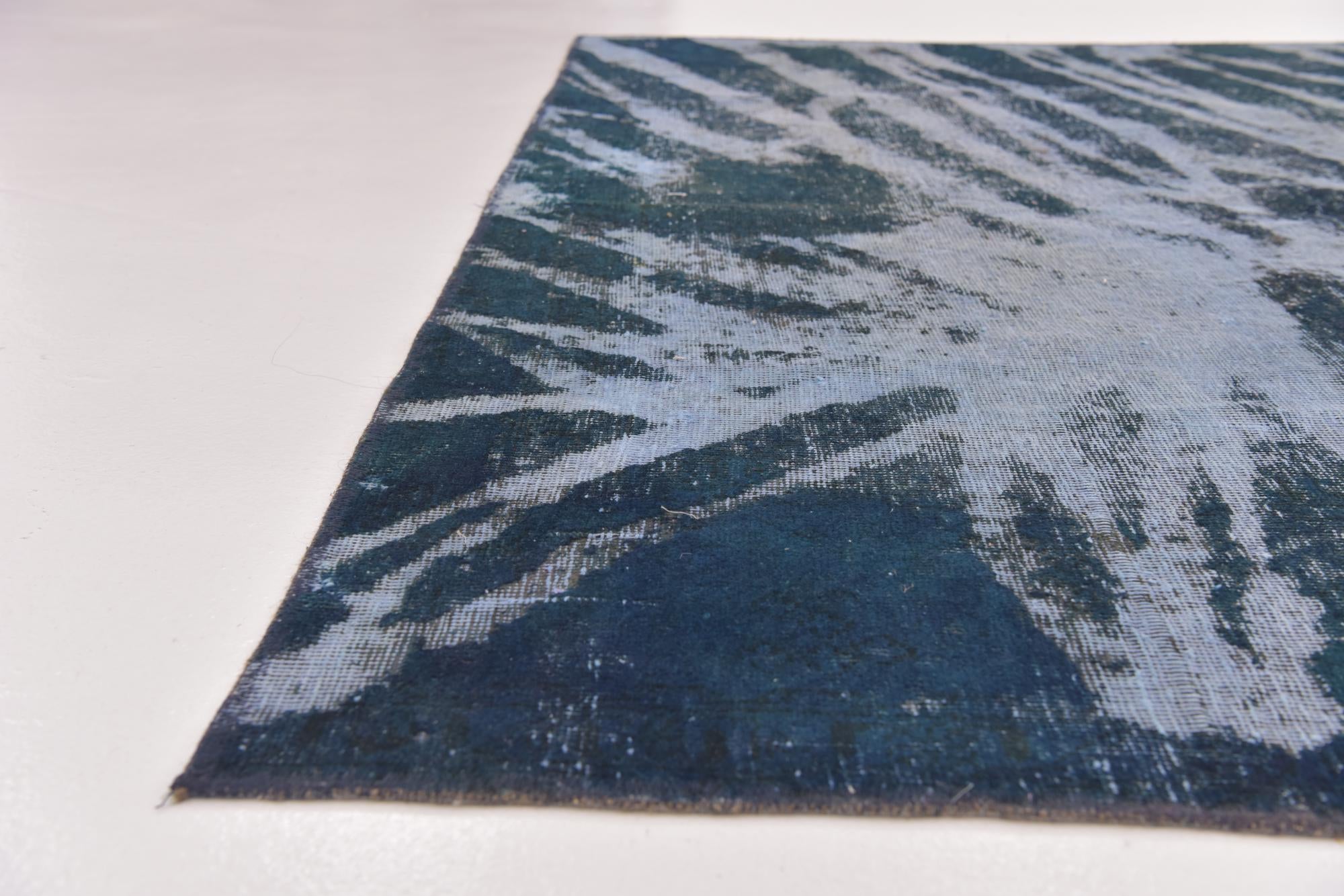 6' 5 x 8' 4 Hand Knotted Ultra Vintage Persian Wool Rug