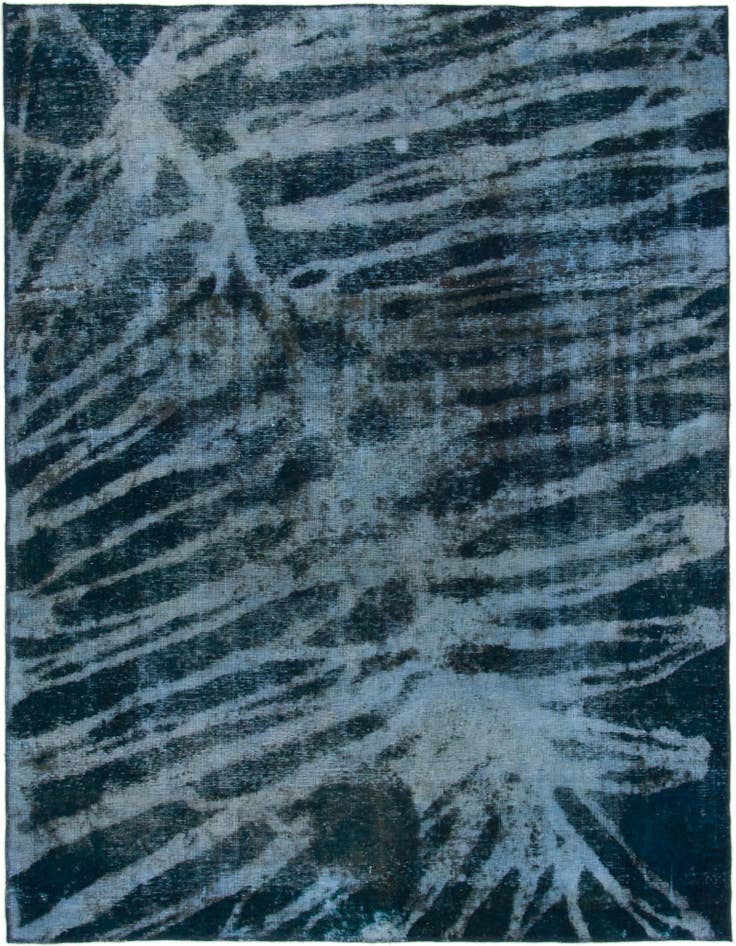 Detail image of 6' 5 x 8' 4 Hand Knotted Ultra Vintage Persian Wool Rug