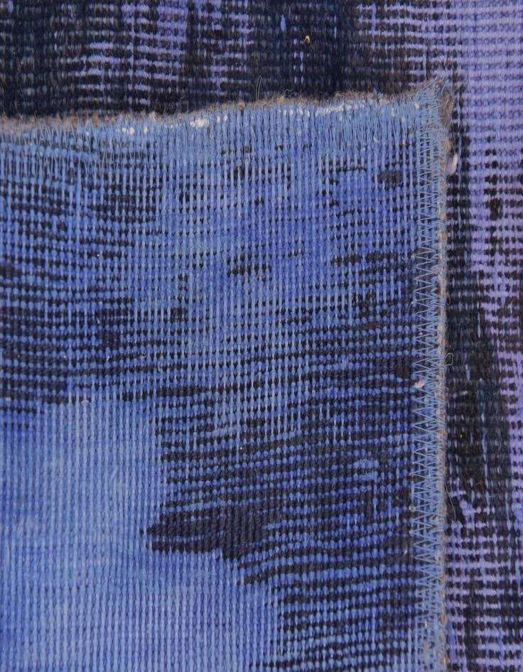 Detail image of 4' 9 x 8' 8  Hand Knotted Ultra Vintage Persian Wool Rug