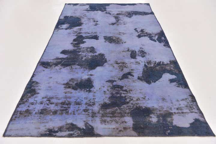 4' 9 x 8' 8 Hand Knotted Ultra Vintage Persian Wool Rug