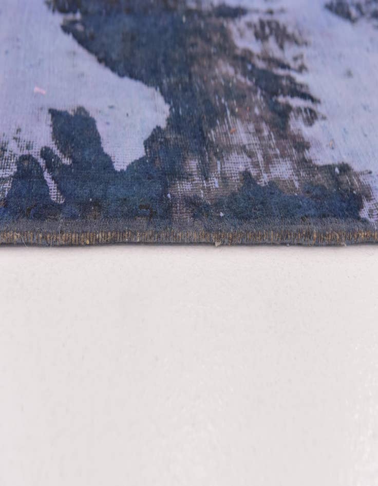 Detail image of 4' 9 x 8' 8  Hand Knotted Ultra Vintage Persian Wool Rug