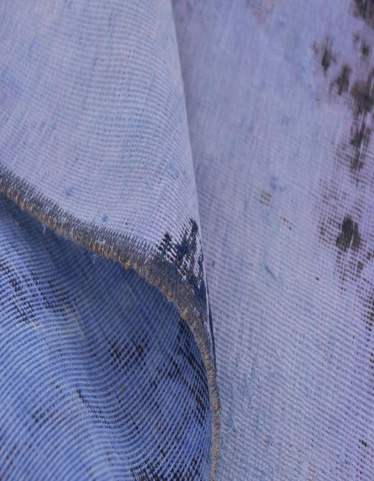 Detail image of 4' 9 x 8' 8  Hand Knotted Ultra Vintage Persian Wool Rug