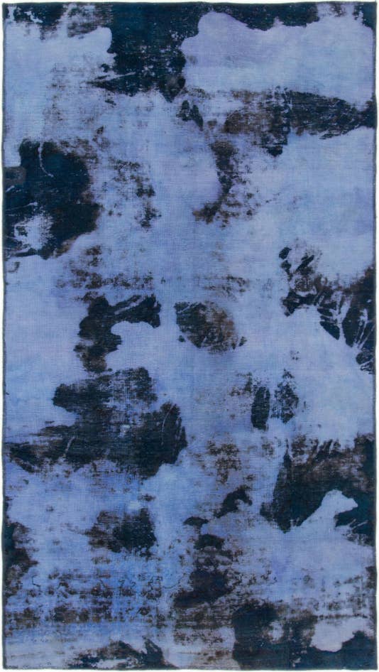 Detail image of 4' 9 x 8' 8 Hand Knotted Ultra Vintage Persian Wool Rug